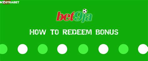 how to redeem bonus on bet9ja